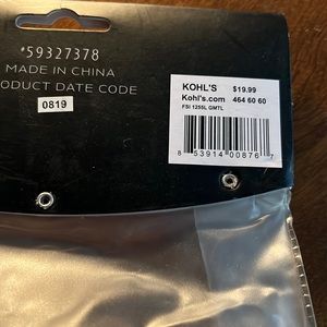 **3 for $6 item** Pack of 2 Finials glass (Gunmetal Artenure brand)